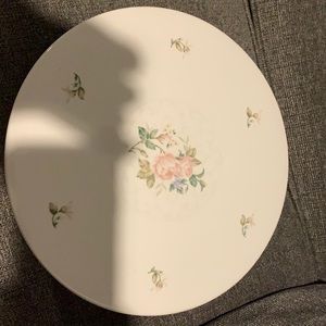 Cake plate decorative